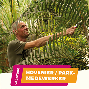 Vacature hovenier/parkmedewerker