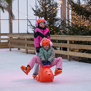 Gloednieuwe schaatsbaan in Pantropica